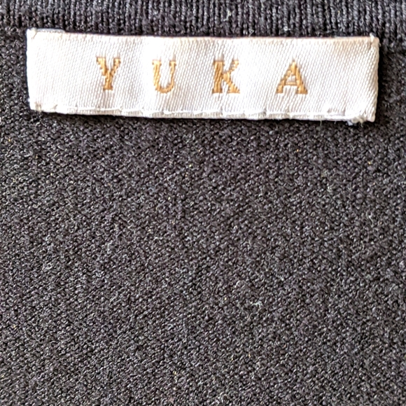 YUKA SEQUINED BLACK & GREY SWEATER - Picture 5 of 6